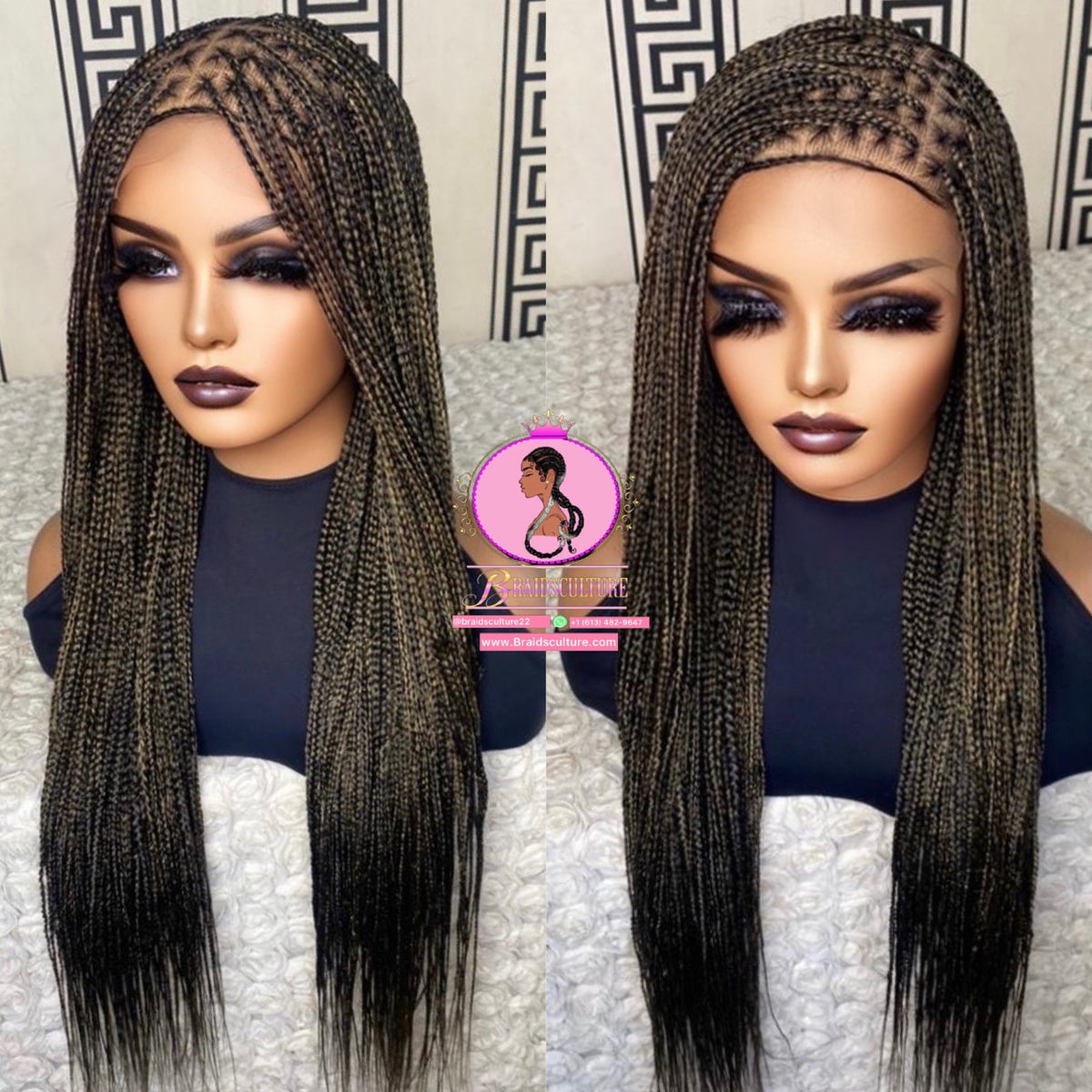 African Handmade Braided Wigs For Women Online | Highlights | Frontals ...