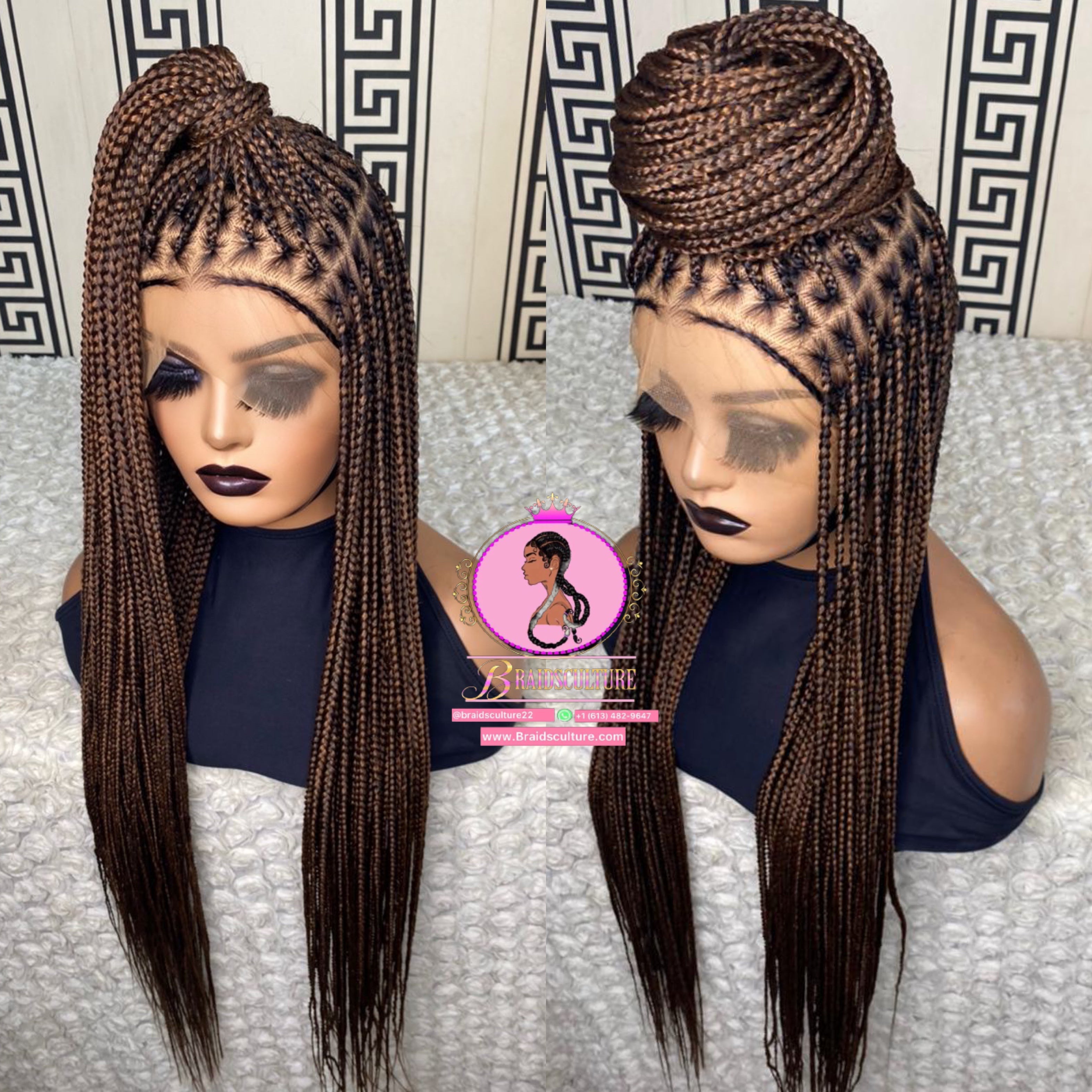 African Handmade Braided Wigs For Women Online | Highlights  display picture 1